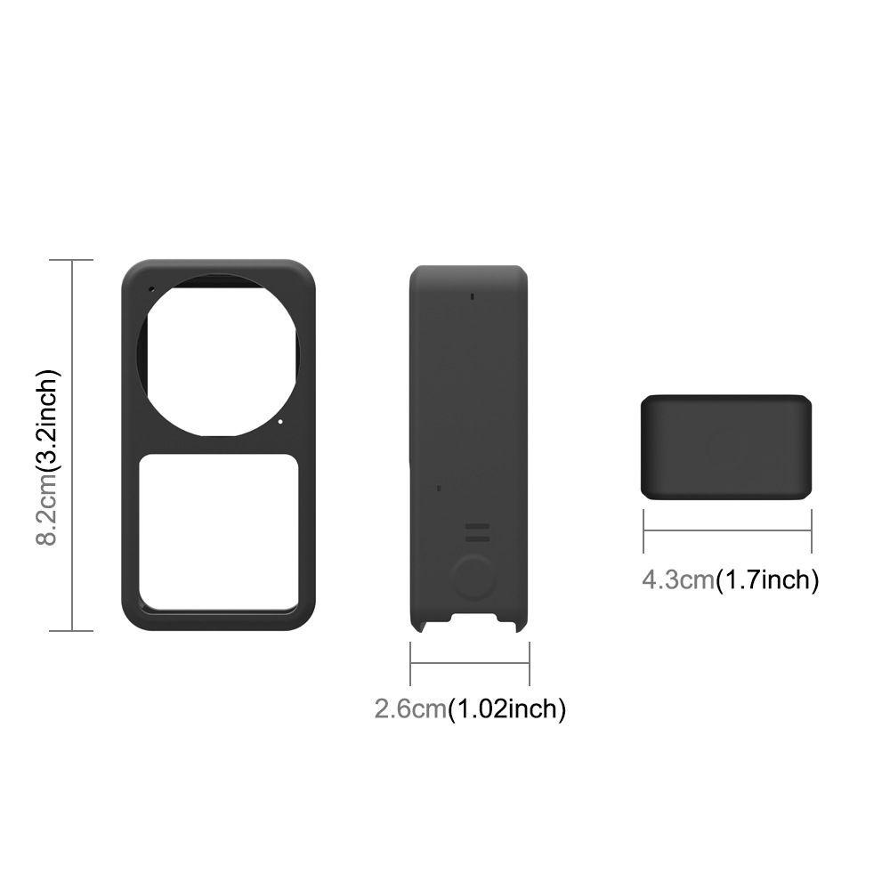 Ốp Bảo Vệ Camera Hành Trình Chống Bụi Chống Trầy Xước Cho DJI Action 2