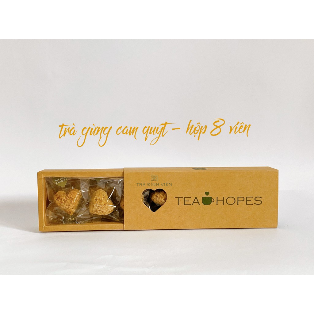 Tea Hopes - Trà viên hoa thảo mộc gừng cam quýt - 105g | BigBuy360 - bigbuy360.vn