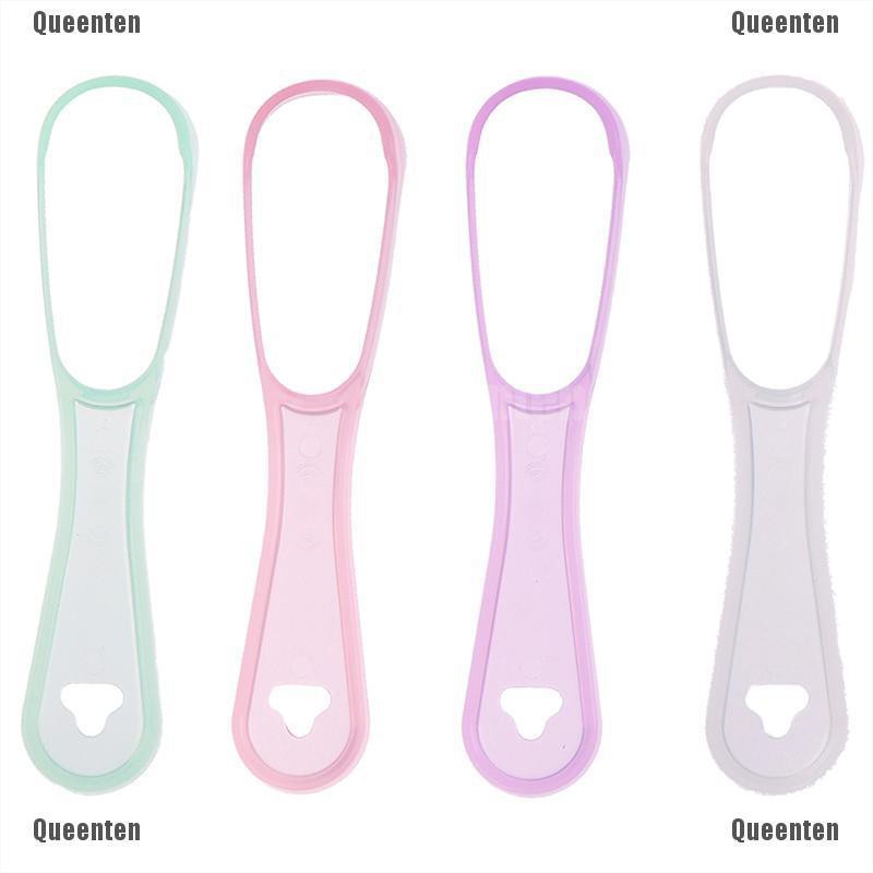 Queen Food Grade Plastic Tongue Scraper Adult Tongue Cleaner Brush Oral Oral Care