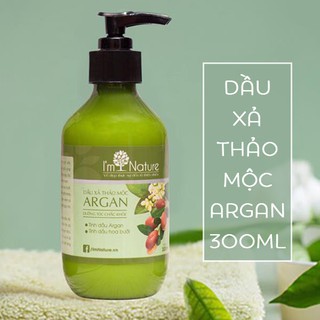 (+Quà) Dầu Xả Thảo Mộc I’m Nature Tinh Chất Argan Ngăn Rụng Và Giúp Mọc Tóc I’m Nature 300ml