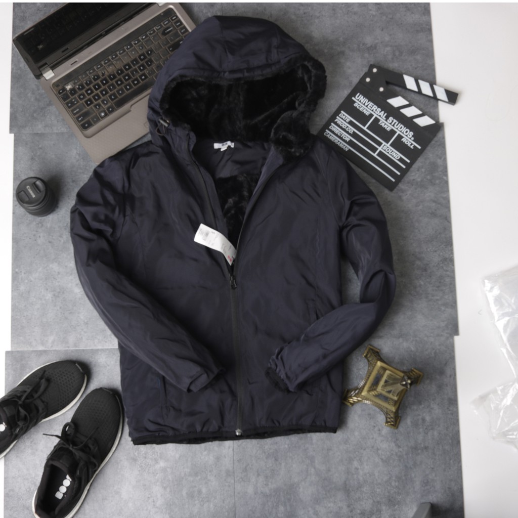 Áo gió nam lót lông cừu hàng đẹp chất lượng chống mưa chống rét