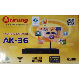 Đầu android karaoke Arirang AK36