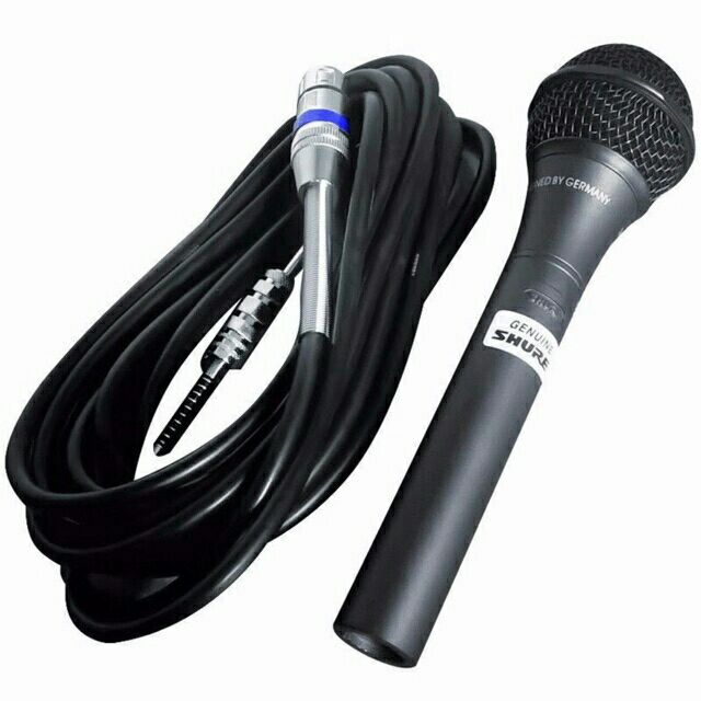 Micro Có Dây SHURE 959 - Míc Hát Karaoke Độ Nhậy Cao Dùng Cho Gia Đình và Phát Thanh