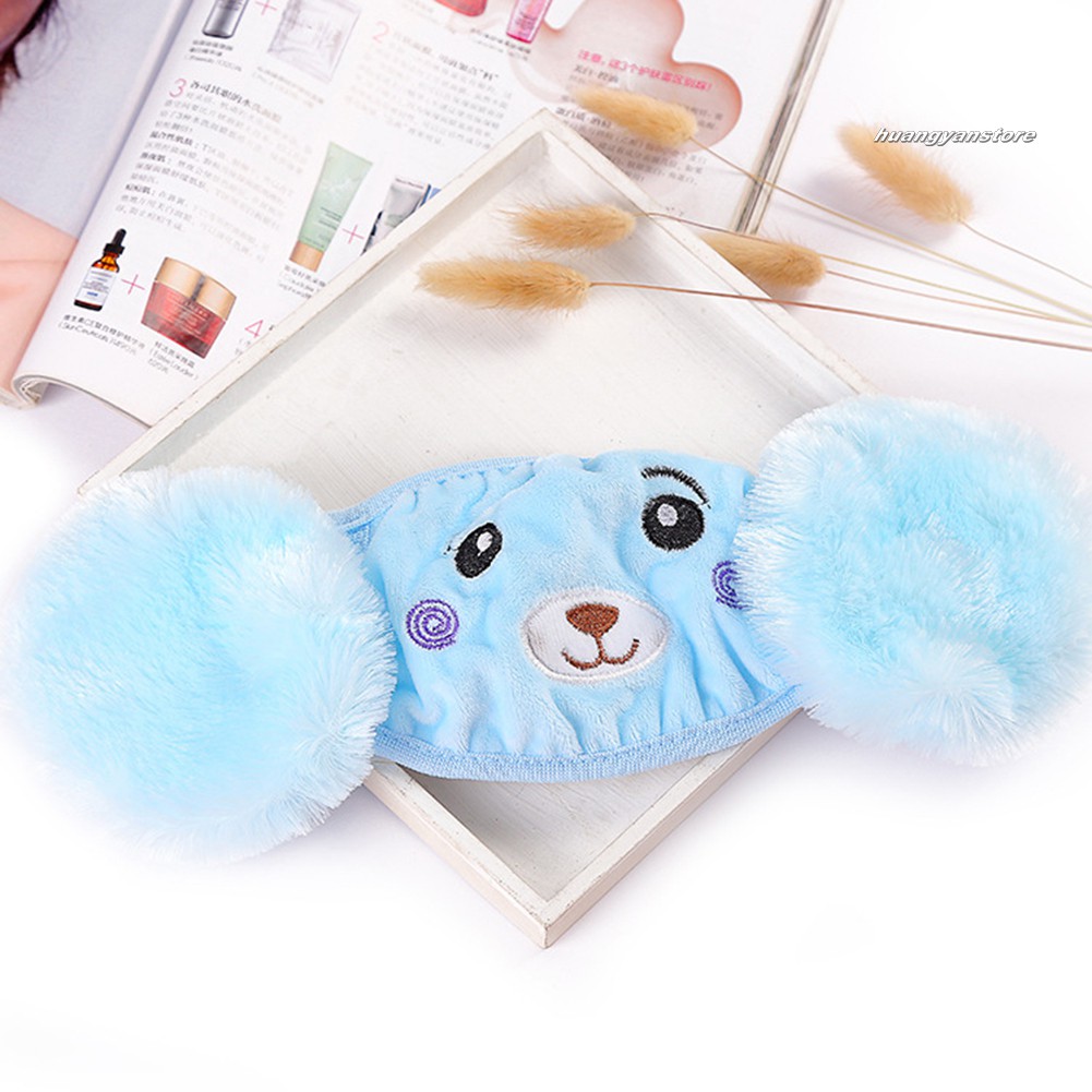 HY/ Khẩu trang có bịt tai kiểu dáng hoạt hình dễ thương cho bé