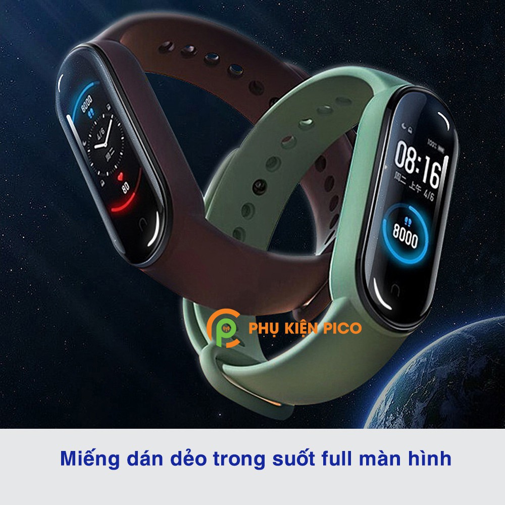 Dán màn hình Mi Band 5 full màn hình trong suốt chính hãng Gor - Dán dẻo Mi Band 5