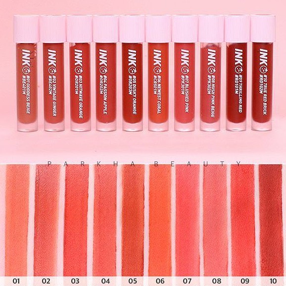 [Date 3-4-5-6/2022] Son Kem Lì Peripera Ink Matte Blur Tint - Hàn Quốc 3.8gr