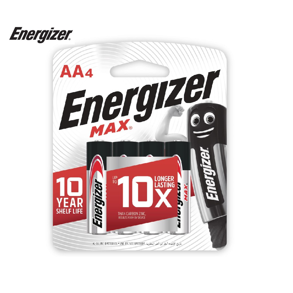 Pin Energizer Max AA E91 BP4