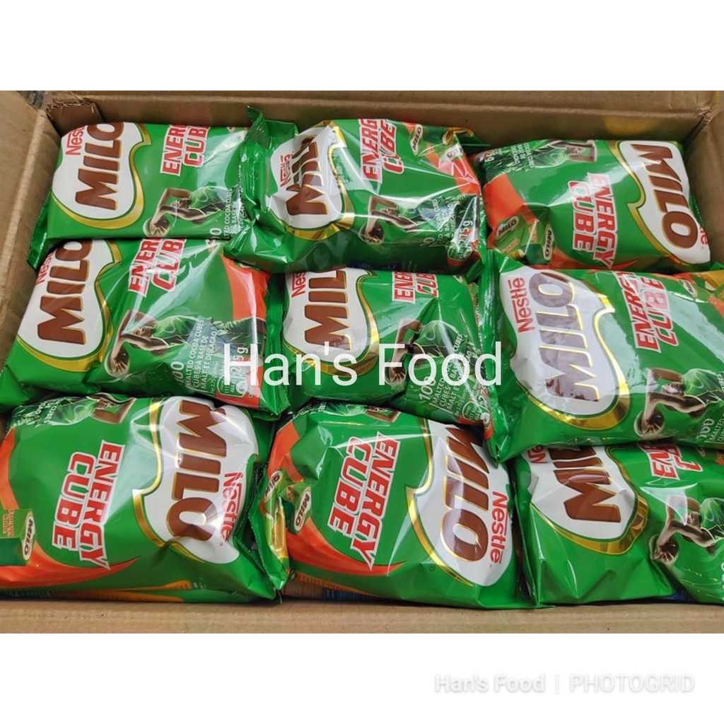 GÓI 100 VIÊN KẸO MILO CUBE date mới