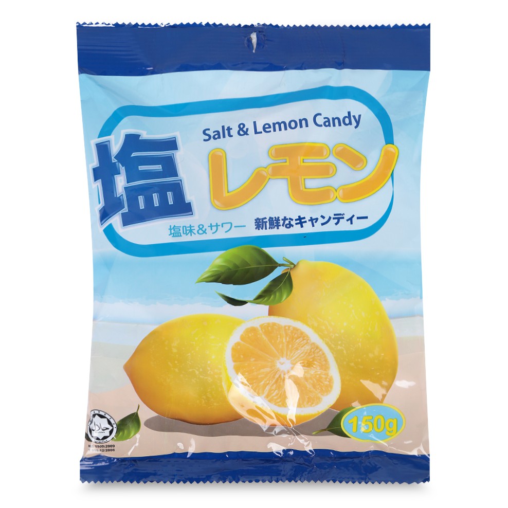 Kẹo chanh muối Salt &amp; Lemon Candy hsd 2023