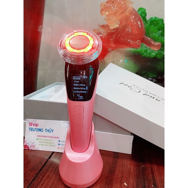 Máy đẩy tinh chất, máy điện di làm đẹp da nóng và lạnh hot and cool skincare