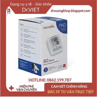 Máy Đo Huyết Áp Microlife B2 BASIC
