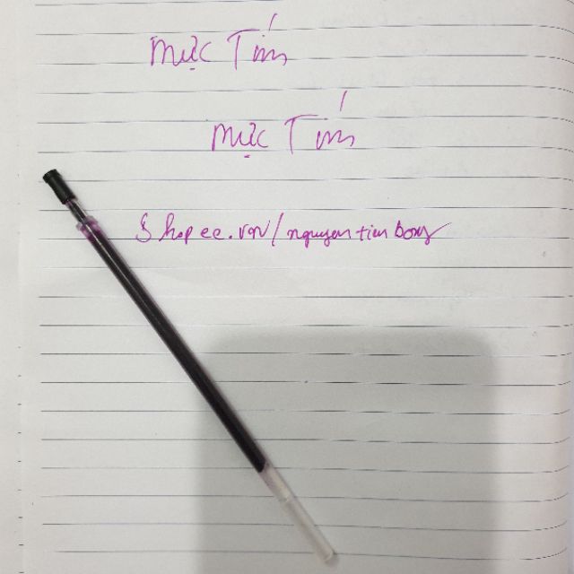 Ruột bút chữ A