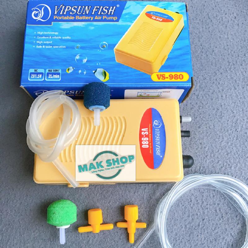 MÁY OXY CHẠY PIN VIPSUN VS 980