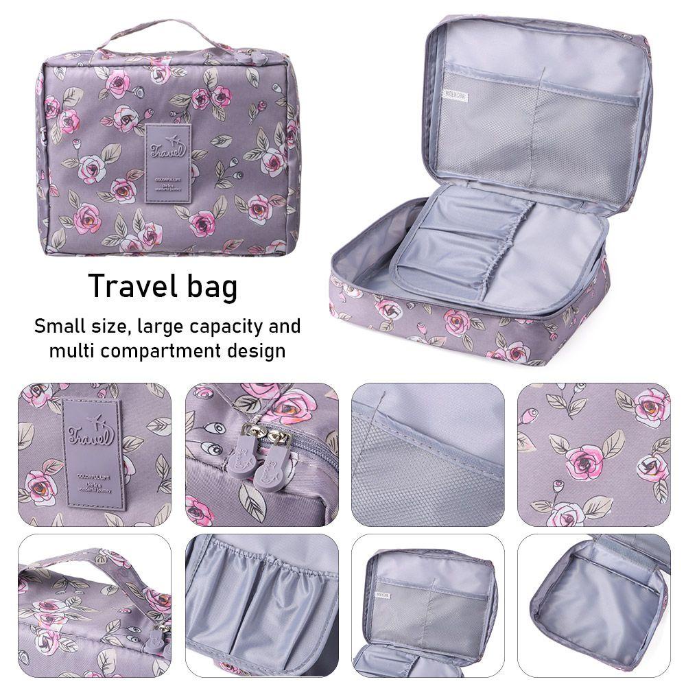 ♫DAPHNE♫ High Capacity Outdoor Storage Bag Portable Toiletries Organize Cosmetic Bag Women Waterproof Female Travel Multifunction Make Up Cases