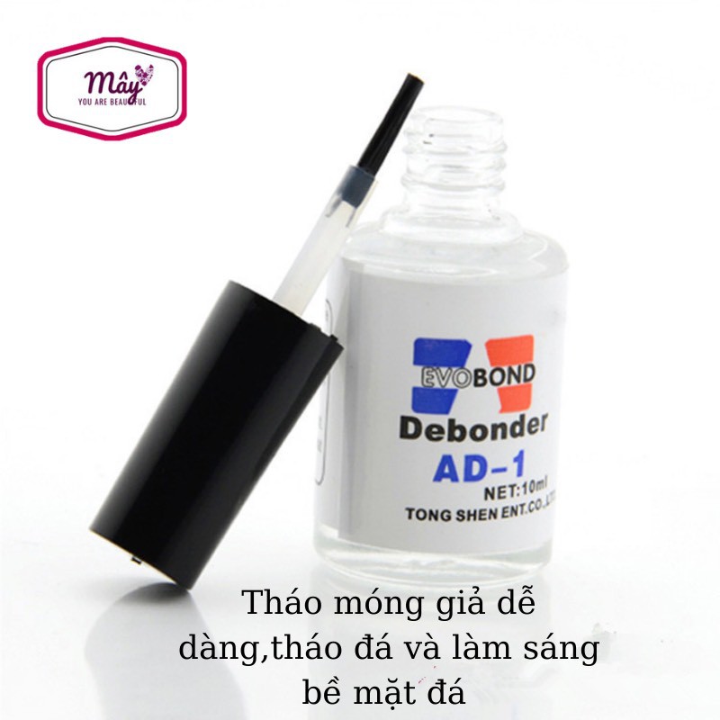 Nước tháo móng giả, tháo đá, lau sáng đá AD1