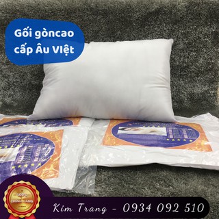 Gối gòn cao cấp Âu Việt - KHÔNG XẸP, KHÔNG LÚN