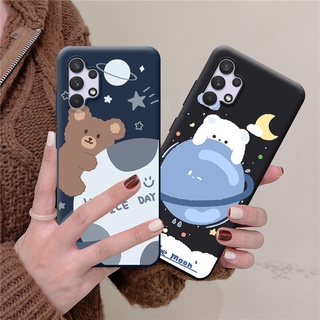 Ốp điện thoại silicon mềm nhám cho Samsung Galaxy A52 A52S 5G A12 A125 M12 F12 A51 M40S A515F A22 M22 A32 4G 5G 
