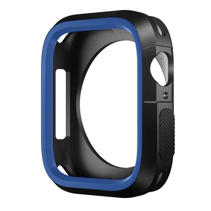 Ốp Silicone Cho Đồng Hồ Apple Watch 44mm 40mm 38mm 42mm Kích Thước 5 Series Se 6 5 4 3 2 1