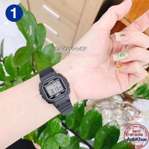 Đồng hồ nữ dây nhựa Casio Standard chính hãng Anh Khuê LA-20 Series | BigBuy360 - bigbuy360.vn