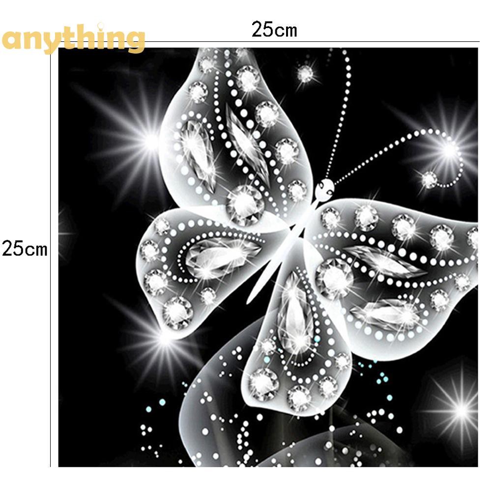 Rayapainting  5D Rhinestones Butterfly Painting Diamond DIY Cross Stitch Kit