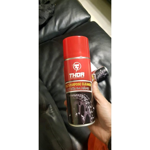 BỘ VỆ SINH BẢO DƯỠNG XÍCH SÊN THOR , Dưỡng sên và vệ sinh sên THOR chính hãng cực sạch Kèm Chổi