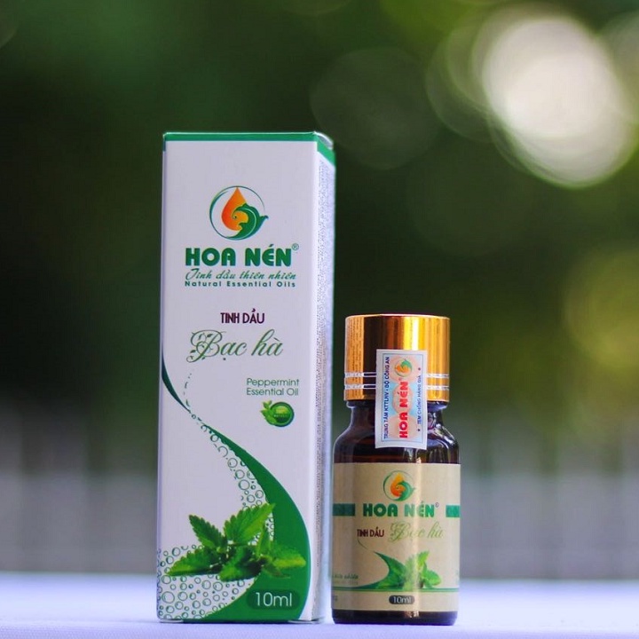 Tinh Dầu Bạc Hà Nguyên Chất Hoa Nén 100ml - Giúp xông phòng khử mùi, diệt khuẩn, giảm căng thẳng, mệt mõi