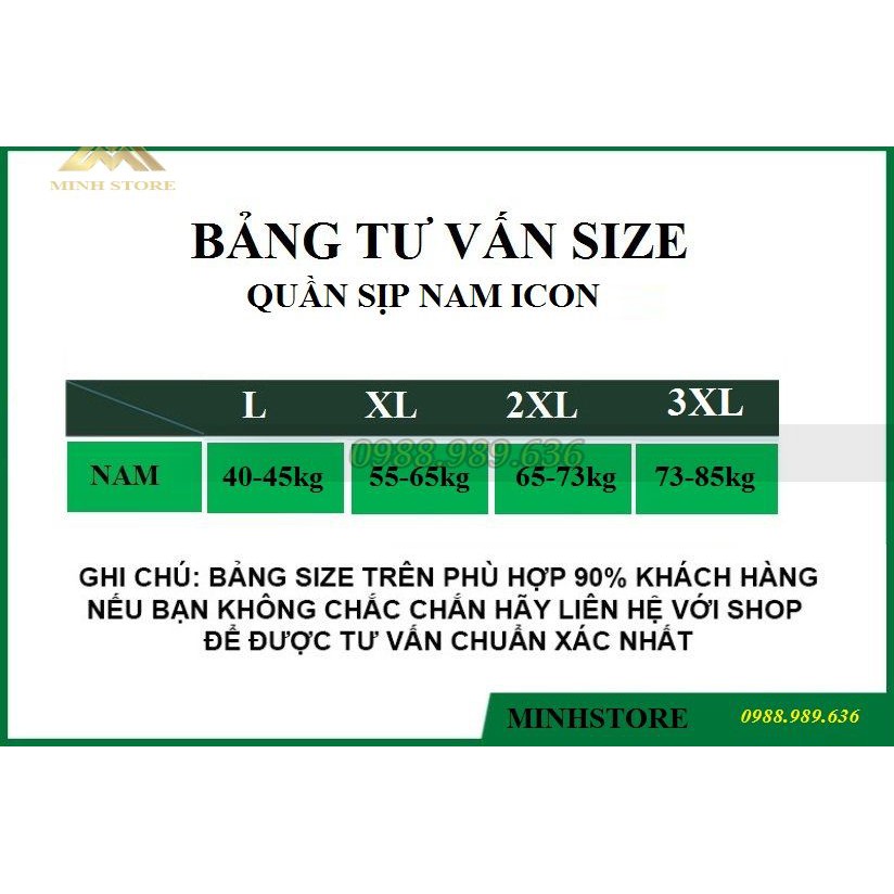 [HÀNG LOẠI 1] Quần sịp Nam Thun Lạnh Co Giãn 4 chiều, Quần Lót Nam Đùi Boxer ICON Demin sexy cao cấp - MS66