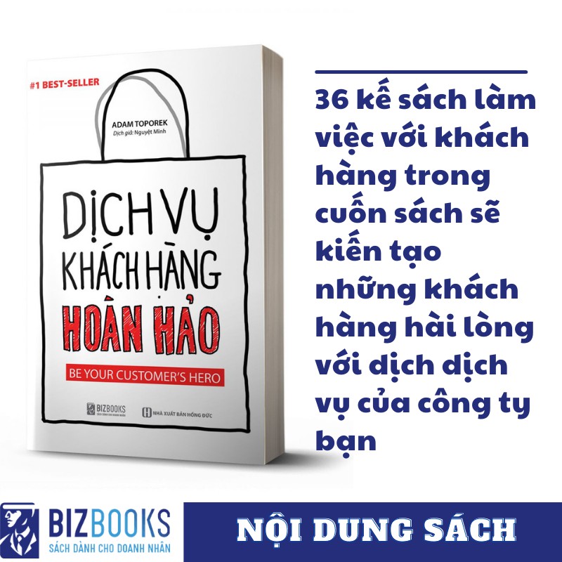 Sách - BIZBOOKS - Dịch Vụ Khách Hàng Hoàn Hảo - 1 BEST SELLER