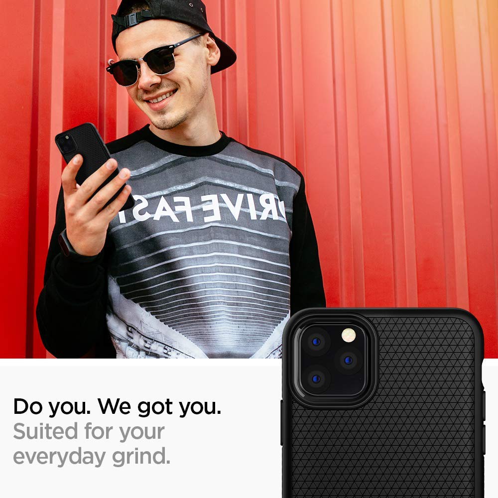 Ốp lưng iPhone 11 Pro Max / 11 / 11 Pro Spigen Liquid Air Armor - Hàng Chính Hãng.