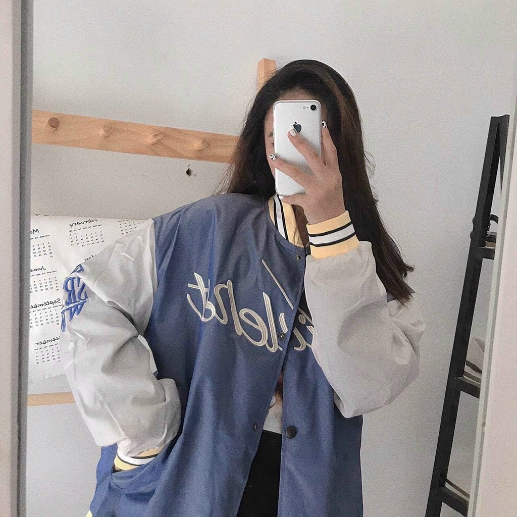 [Ảnh Thật] Áo Khoác Dù Nam Nữ Kiểu Bomber Thêu Lót Das Nút Bấm Unisex Form Rộng AK227 Ulzzang Hè Áo Khoác Gió Thùy Dương | BigBuy360 - bigbuy360.vn