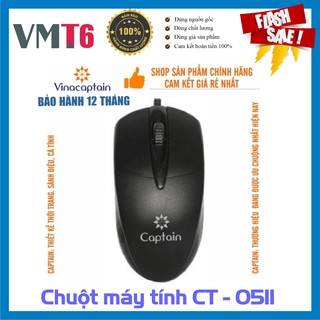 Chuột có dây captain ct-0511 bảo hành 12 tháng !