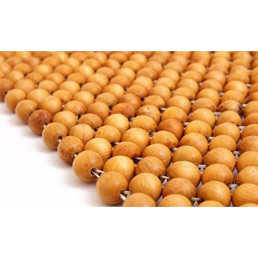 Áo ghế hạt gỗ thông loại 1, giúp thông thoáng, massage, giảm cảm giác mệt mỏi khi lái xe