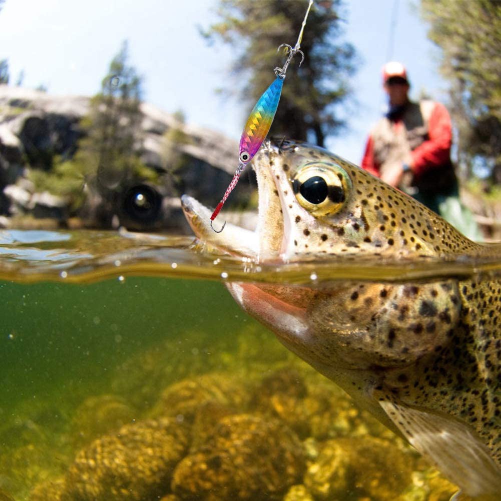 Mồi Giả Câu Cá Bằng Kim Loại 7g / 10g / 15g / 20g / 30g