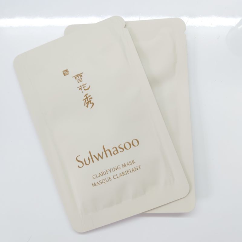 [Mới nhất] Gói mặt nạ lột làm trắng da sạch mụn cám Sulwhasoo Clarifying Mask. | Thế Giới Skin Care