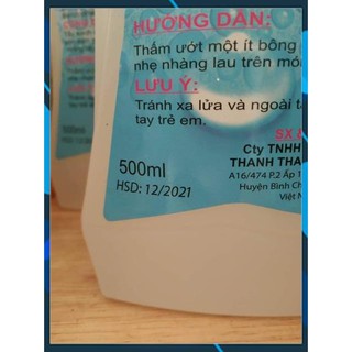 Mỹ Phẩm  axiton nước rửa móng tay 500ml