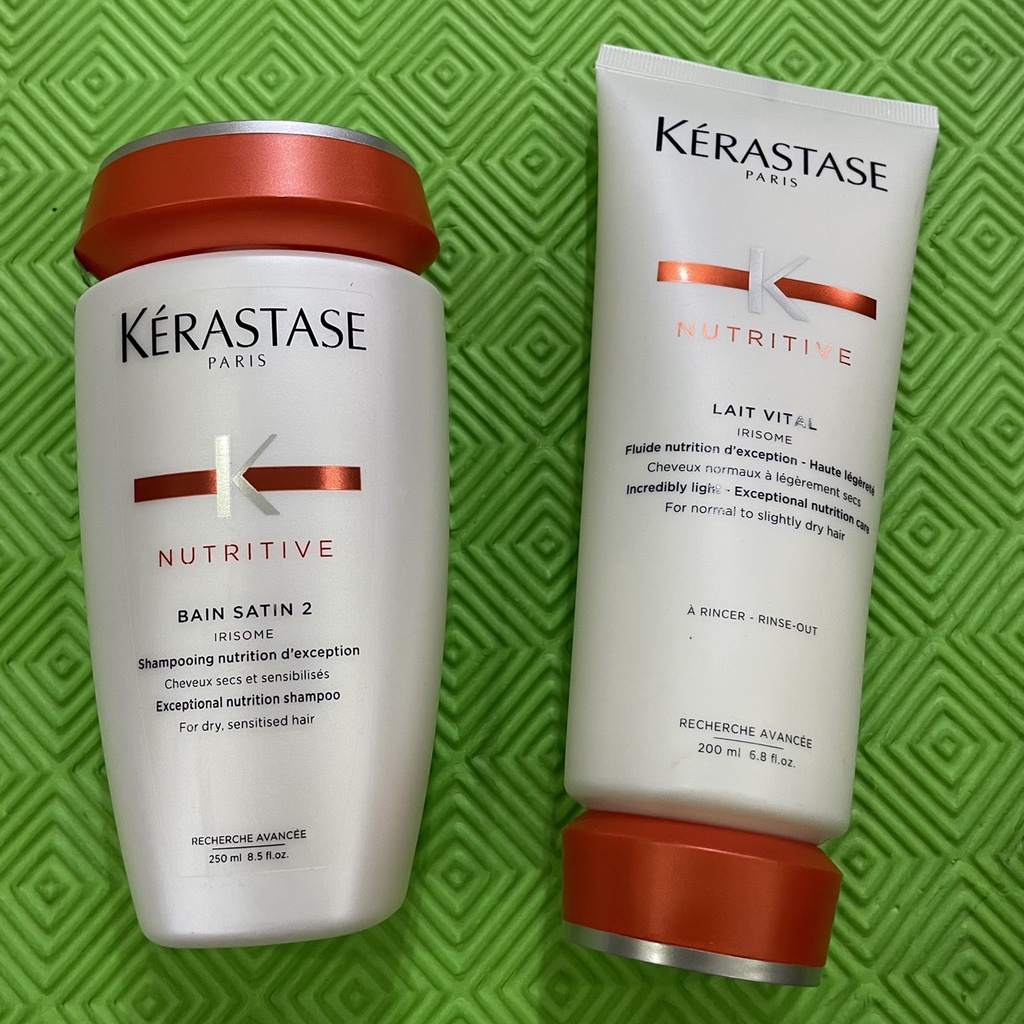 Dầu gội xả dành cho tóc khô Kerastase Nutritive 250ml/200ml