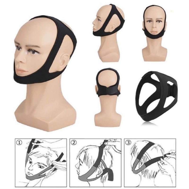 Đai đeo chống ngáy điều chỉnh thói quen thở bằng miệng giảm nọng cằm chăm sóc cho nam và nữ