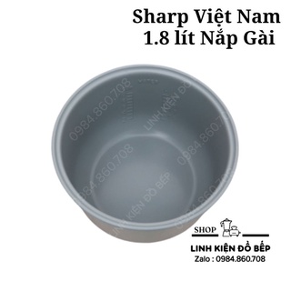 Lòng nồi - ruột nồi cơm điện sharp 1.8l linh kiện phụ kiện phụ tùng chính hãng