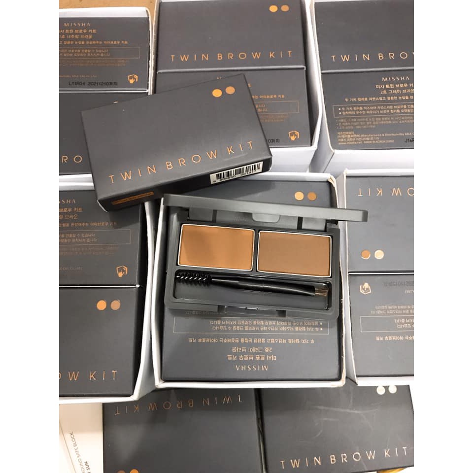 Bột Tán Chân Mày Hai Màu Missha Twin Brow Kit | BigBuy360 - bigbuy360.vn