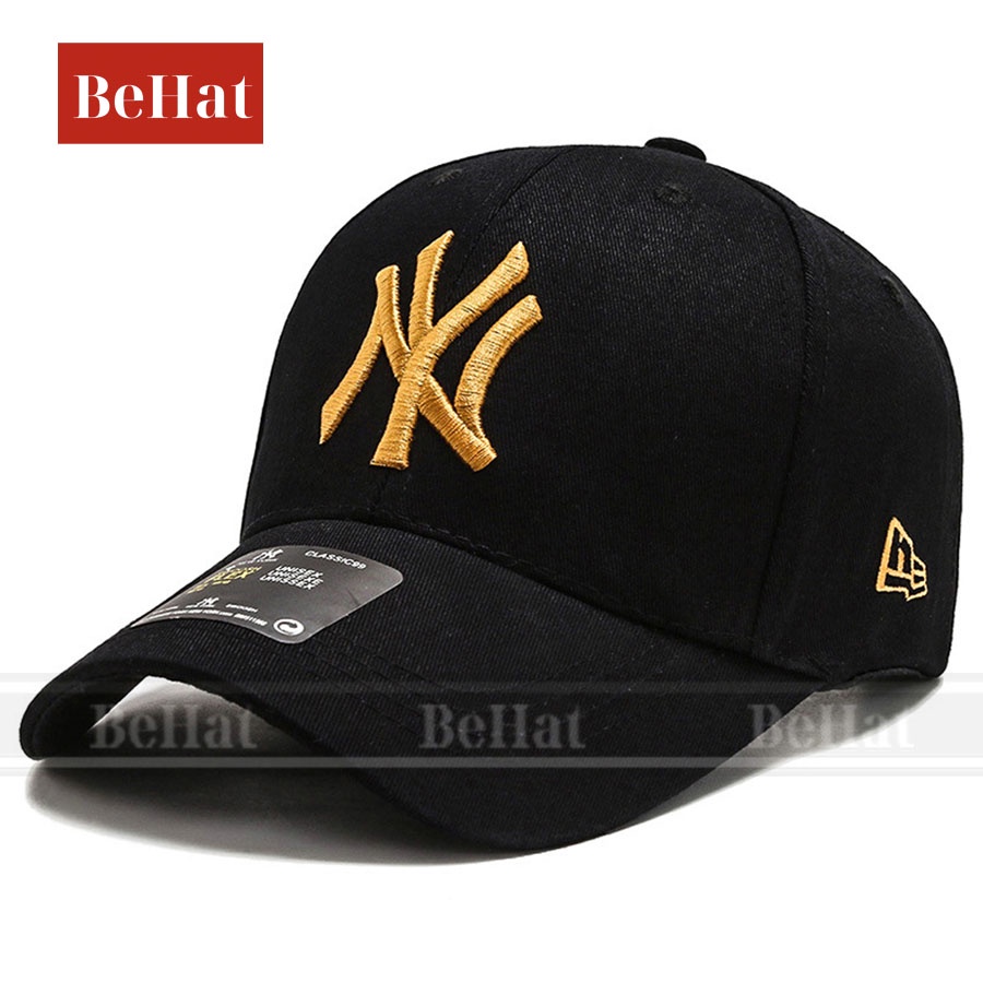 Mũ Nón NY Nam Nữ Xịn, Logo Thêu Nổi, Chất Vải Poly Cotton Xịn