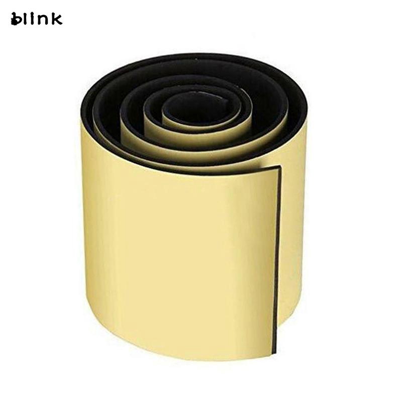 Miếng cao su dán tường garage màu đen chống va đập chống trầy 200x20cm