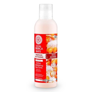 Nước hoa hồng Natura siberica làm trắng da se khít lỗ chân lông