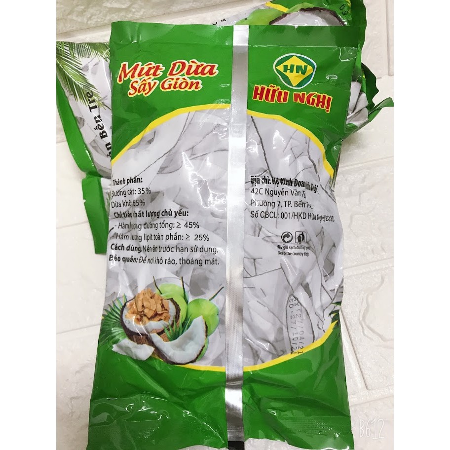 Dừa Sấy Giòn Hữu Nghị đặc sản Bến Tre Gói 275gr | BigBuy360 - bigbuy360.vn