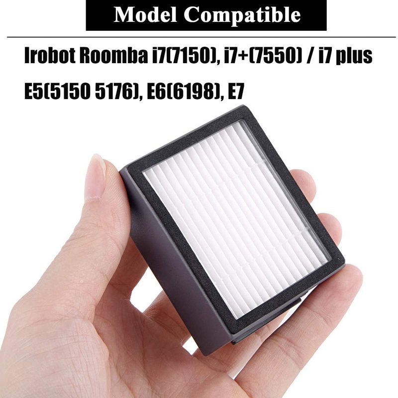 Bộ Lọc Hiệu Quả Cao Thay Thế Cho Robot Hút Bụi IRobot Roomba I7 I7 + I7 Plus E5 E6 E7