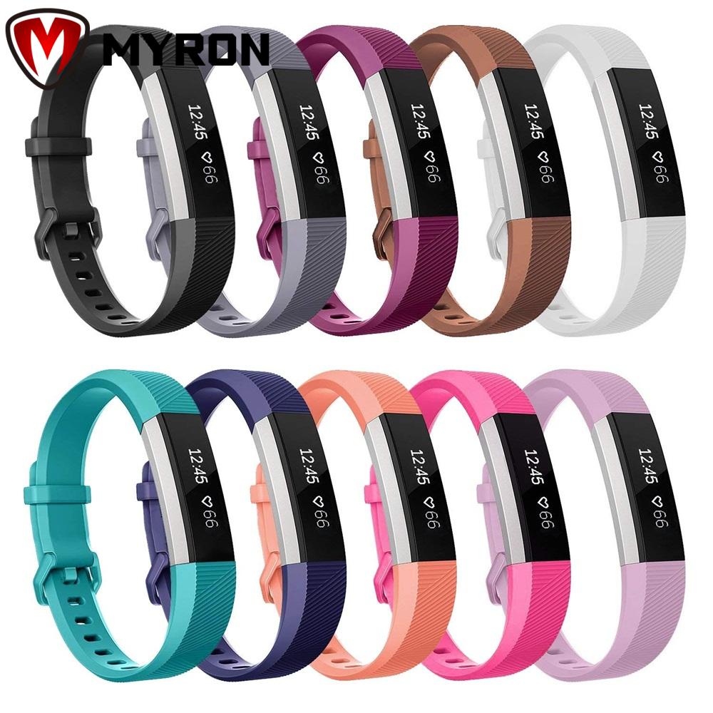 Dây đeo thay thế chất liệu silicon màu trơn cho Fitbit Alta / Fitbit Alta HR