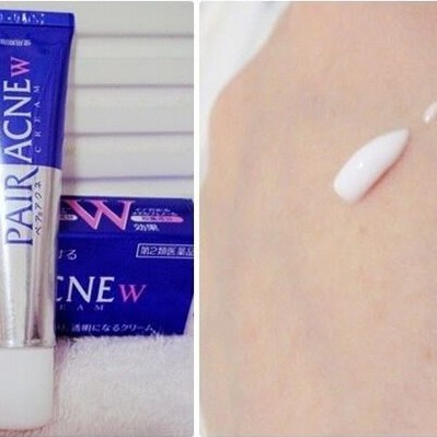 Kem hỗ trợ hết mụn Pair Acne W Cream Nhật Bản 24gr