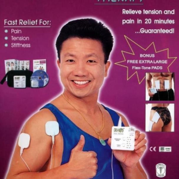 Máy Massage Trị Liệu DR HO'S - Máy Masage Xung Điện Vật Lý Trị Liệu DR HO'S