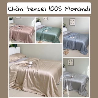 Chăn tencel morandi 100s 🤎 - chiếc chăn tencel đơn giản