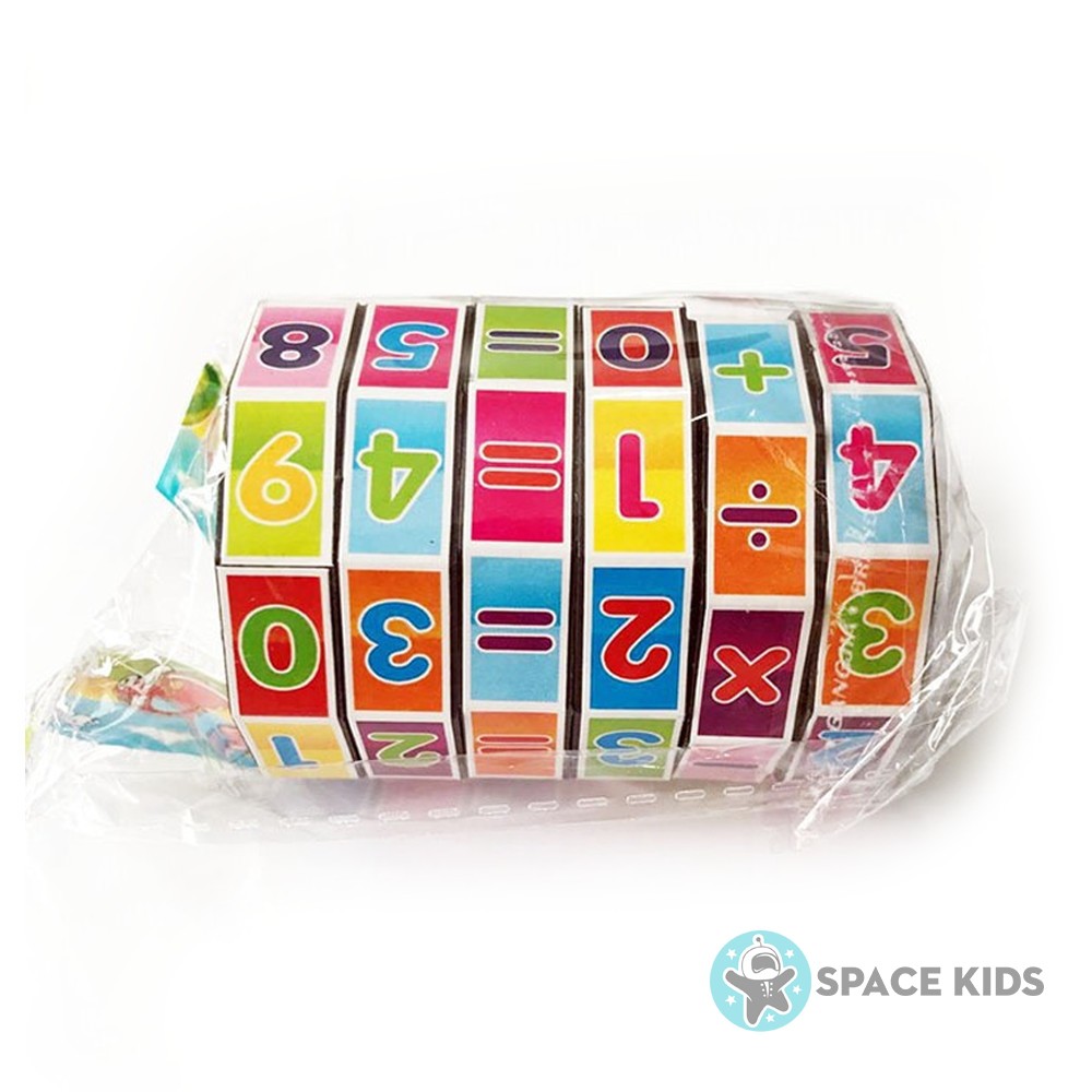 Đồ chơi cho bé Rubik toán học giúp tập làm phép tính cơ bản Space Kids