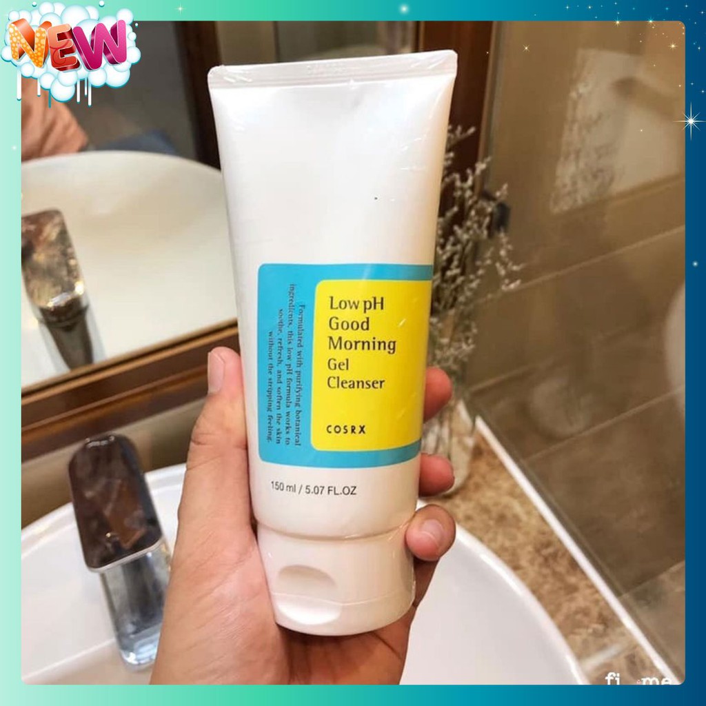 Sữa rửa mặt Cosrx Low Ph Good Morning Gel Cleanser 150ml ๖ACE✪